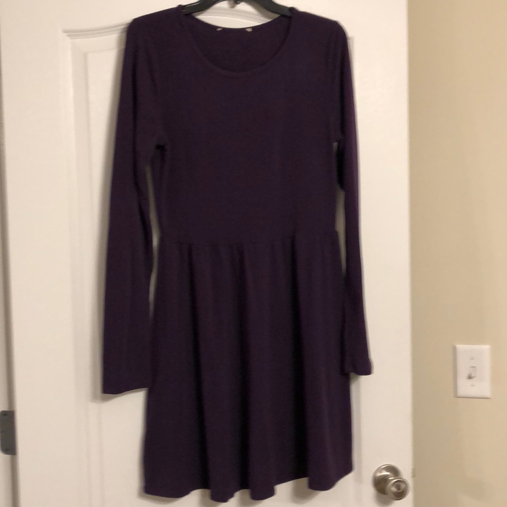 Purple dress